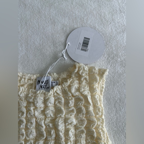 Princess Polly Kendrick Top Cream Size 2 - Picture 5 of 9